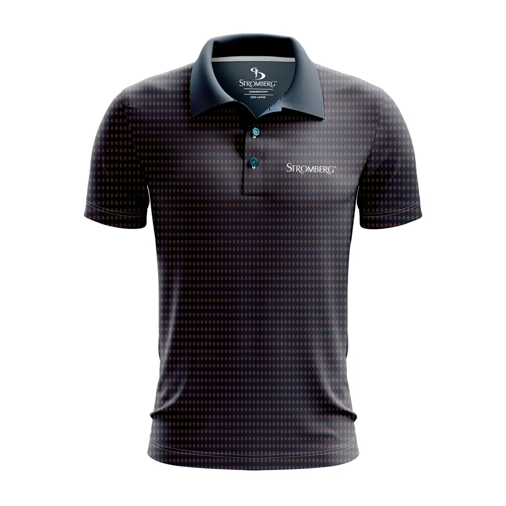 Fall Fairway Polo - Wine Front.webp
