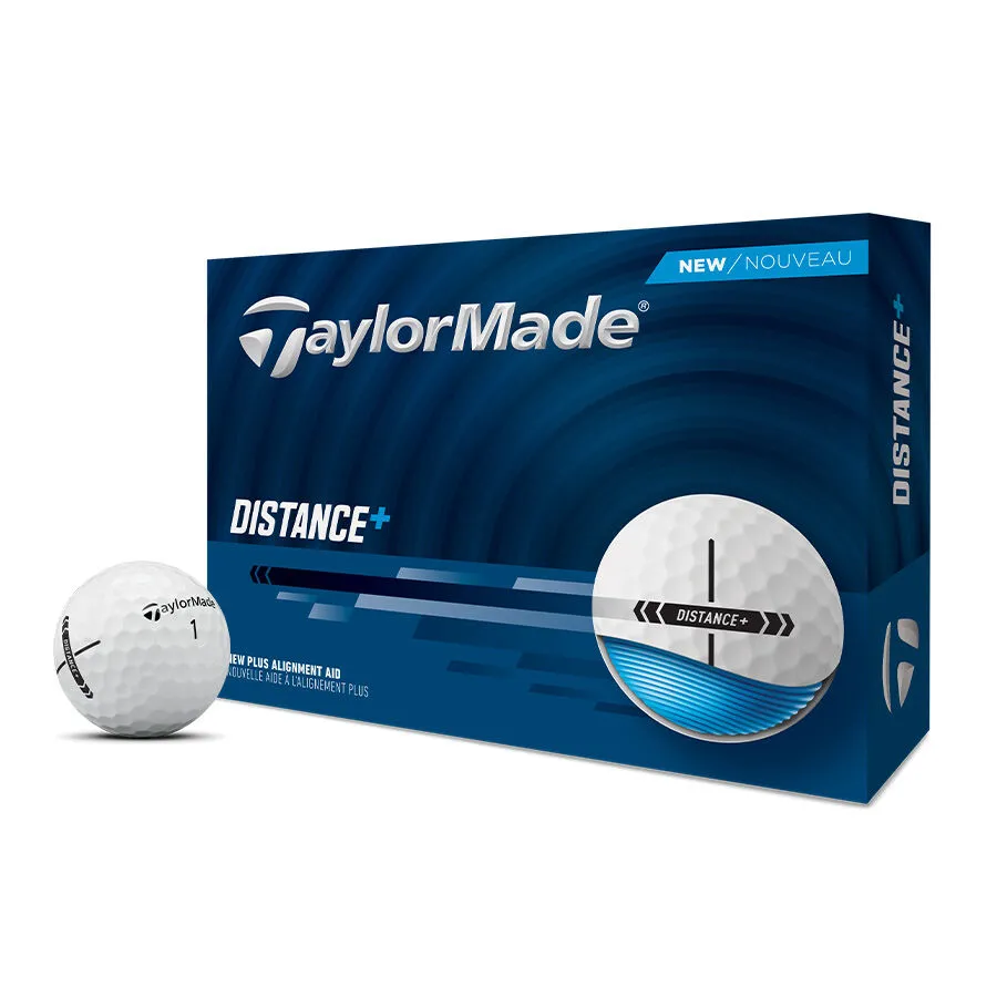 Taylormade Distance + Balls (Yellow)