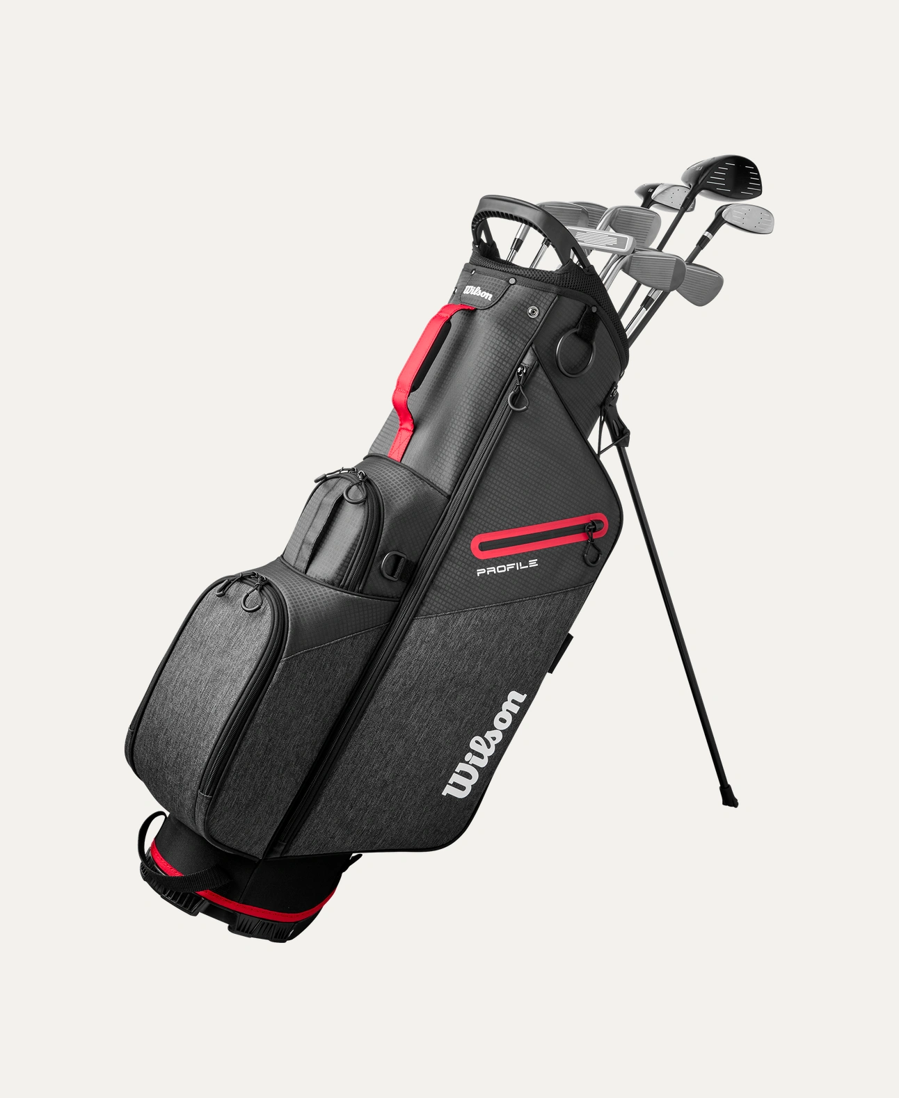 Wilson Men's Profile Complete Set With Stand Bag (Left Hand)