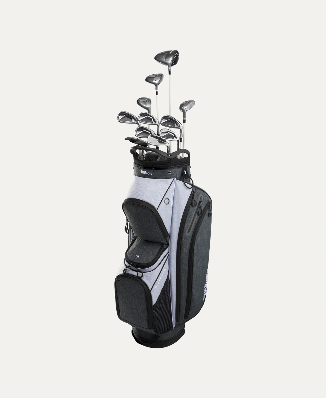 Wilson Women's PlayerFit™ Complete Set graphite/cart