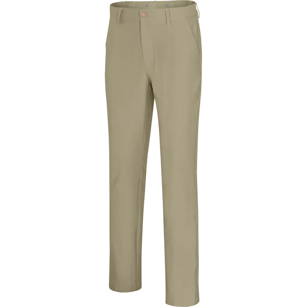 Greg Norman Ml75 902 Microlux Stretch Pant- Beige (30, Black)